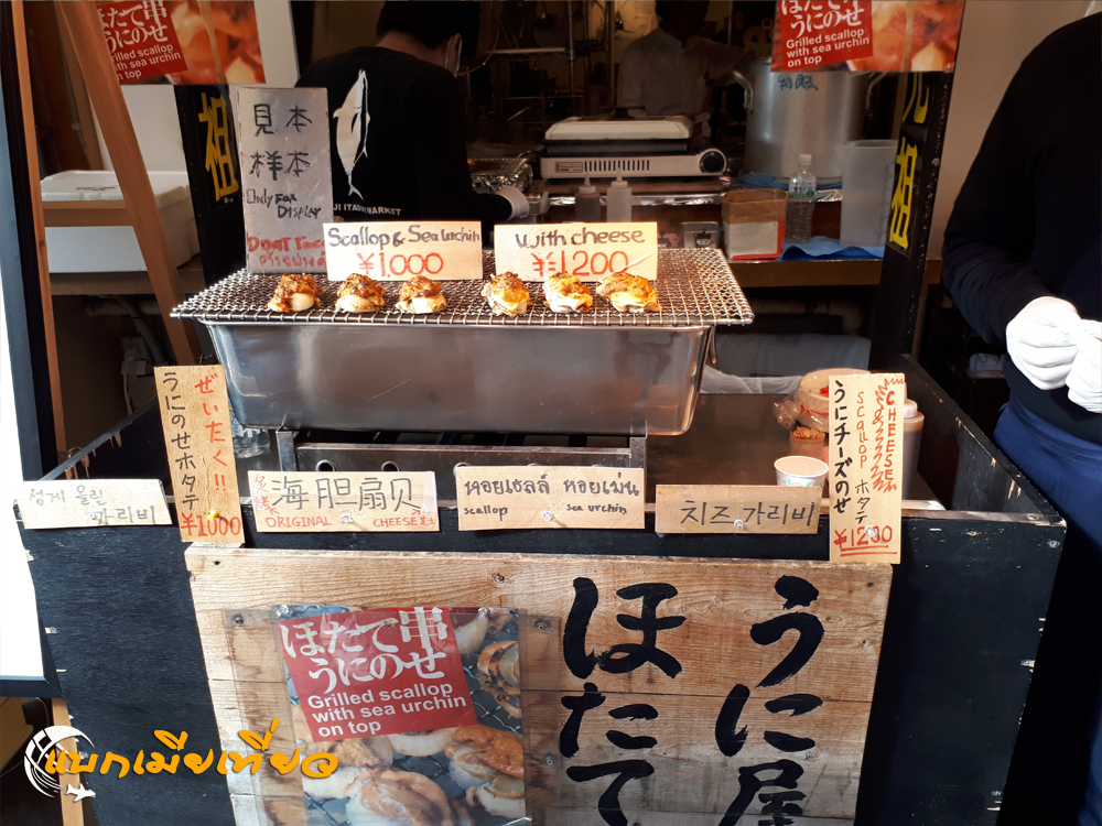 ตลาดปลาซึกิจิ (tsukiji fish market)